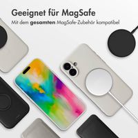 imoshion Color Back Cover mit MagSafe für das Apple iPhone 16 Plus - Beige