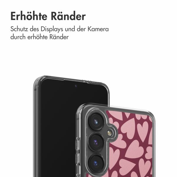 imoshion Design Hülle Samsung Galaxy S24 FE - Hearty Blush