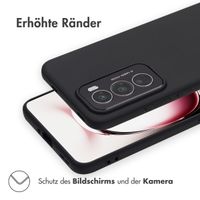 imoshion Color TPU Hülle Schwarz für Oppo Reno 12 Pro