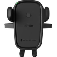 iOttie Easy One Touch Wireless Fast Charging – Handyhalterung für das Auto – Lüftungsgitter und CD-Player – schwarz