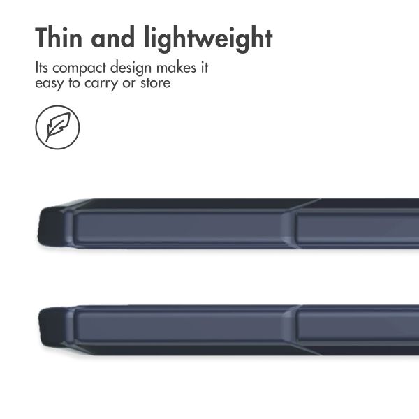 imoshion Trifold Hardcase Klapphülle Samsung Galaxy Tab S11 Ultra - Dunkelblau