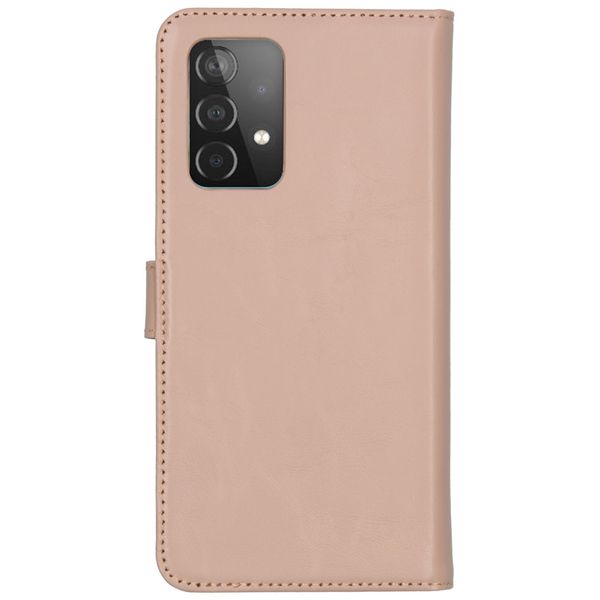 Selencia Echtleder Klapphülle Samsung Galaxy A52(s) (5G/4G) - Dusty Pink