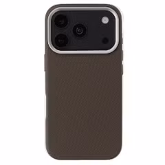 Accezz Mesh Backcover mit MagSafe Apple iPhone 17 Pro Max - Braun