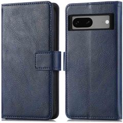 imoshion Luxuriöse Klapphülle Google Pixel 7a - Dunkelblau