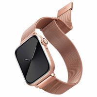 Uniq Dante Mesh-Stahlarmband für das  Apple Watch Series 1 t/m 9 / SE (38/40/41 mm) | Series 10 / 11 (42 mm) - Rose