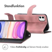 imoshion Klapphülle mit Kordel Apple iPhone 11 - Rosa