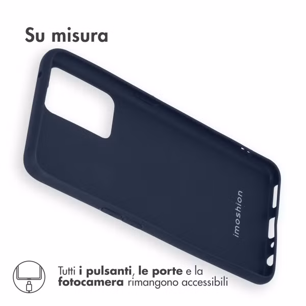 imoshion TPU Color Cover Oppo Find X5 Lite 5G - Dunkelblau