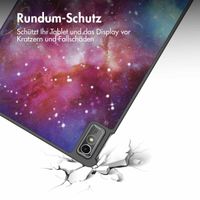 imoshion Design Trifold Klaphülle Lenovo Tab M10 5G - Space