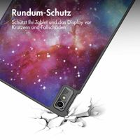 imoshion Trifold Klapphülle für das Lenovo Tab M10 5G - Space