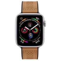 Spigen Retro Fit Armband für das Apple Watch Series 1 t/m 9 / SE (38/40/41 mm) | Series 10 / 11 (42 mm) - Braun
