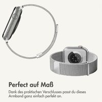 imoshion Mailändische Magnetarmband für Apple Watch | 38/40/41/42 mm - Silber