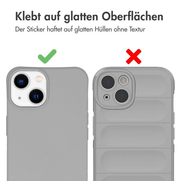 Accezz EasyLock Handyhalterung Auto - Inklusive Hülle für das Apple iPhone 15 Pro - Lüftungsgitter -  360 Grad drehbar - Schwarz