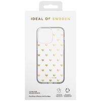 iDeal of Sweden Clear Case für das iPhone 14 Pro Max - Golden Hearts