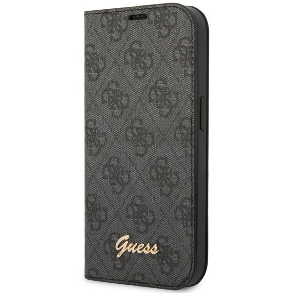 Guess 4G Logo Klapphülle Apple iPhone 14 Pro - Schwarz