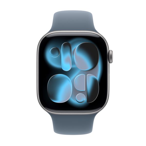 Apple Sport Armband für das  Apple Watch Series 1 t/m 11 / SE / Ultra (44/45/46/49 mm) - Größe S/M - Anchor Blue