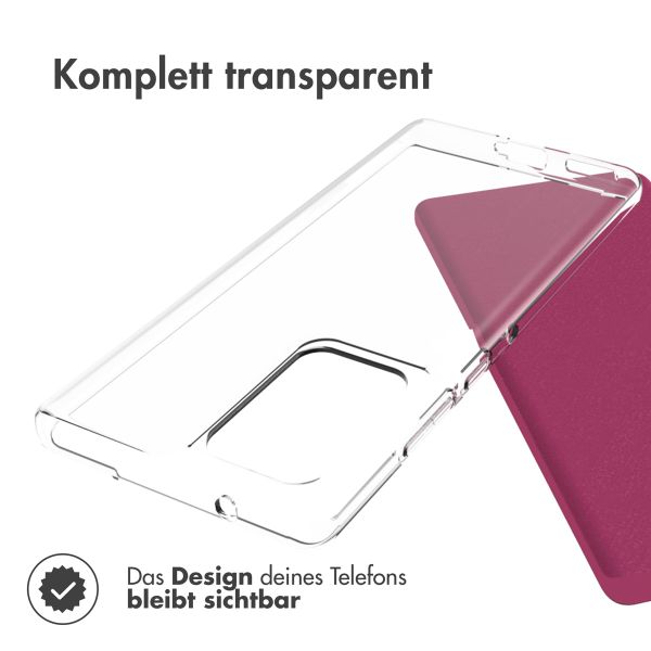 Accezz TPU Clear Cover für das Motorola Edge 50 Fusion - Transparent