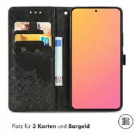 imoshion Mandala Klapphülle Samsung Galaxy S24 Plus - Schwarz