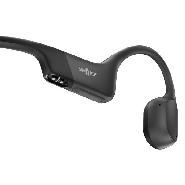 Shokz OpenRun - Standardmodell - Open-Ear kabellose Kopfhörer - Bone conduction - Schwarz