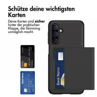 imoshion Backcover mit Kartenfach Samsung Galaxy A18 (4G) - Schwarz
