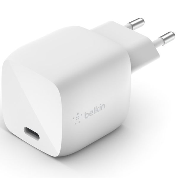 Belkin Boost↑Charge™ ﻿USB-C GaN Wand-Ladegerät - 30W - Weiß