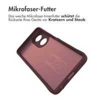 imoshion EasyGrip Back Cover für das Oppo A58 (4G) - Aubergine