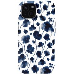 Selencia Vivid Back Cover Apple iPhone 15 - Midnight Blossom