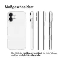 Accezz Clear TPU Backcover Apple iPhone 16 Plus - Transparent
