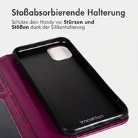 imoshion Design Klapphülle Apple iPhone 12 (Pro) - Crush Check Coral Dust