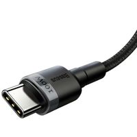 Baseus Cafule Series USB-C-zu-USB-C-Schnellladekabel – 100 Watt – 2 Meter – Schwarz