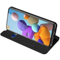 Dux Ducis Slim TPU Klapphülle Schwarz für das Samsung Galaxy A21s