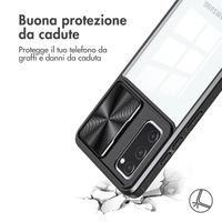 imoshion Back Cover mit Kameraschieber Samsung Galaxy S20 FE - Schwarz