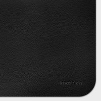imoshion Mauspad - Kunstleder-Mauspad - 21 x 26 cm - Schwarz