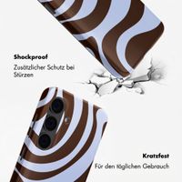 Selencia Vivid Rückabdeckung mit MagSafe Samsung Galaxy S24 - Dream Swirl Chocolate