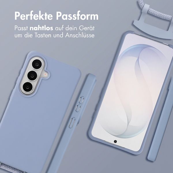 imoshion Color Backcover mit abnehmbarem Handykette und MagSafe Samsung Galaxy S26 - Ash Blue