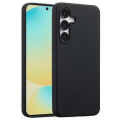 Accezz Liquid Silikoncase mit MagSafe Samsung Galaxy S25 FE - Schwarz