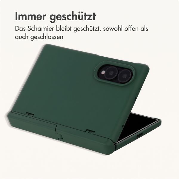 imoshion Color Backcover mit Ständer Samsung Galaxy Z Fold 8 - Dunkelgrün