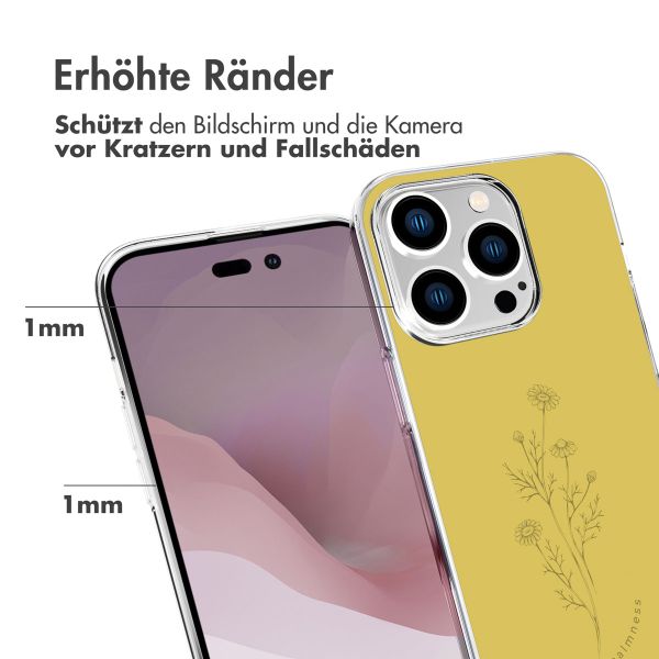 imoshion Design Hülle iPhone 14 Pro - Floral Lime