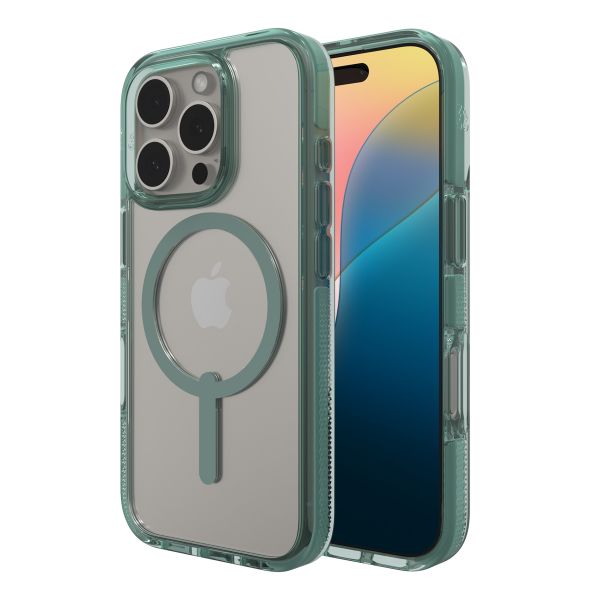 ZAGG Santa Cruz Snap Case mit MagSafe für das iPhone 16 Pro - Grün