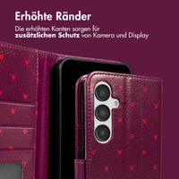 imoshion Design Klapphülle Samsung Galaxy A35 - Crush Check Coral Dust