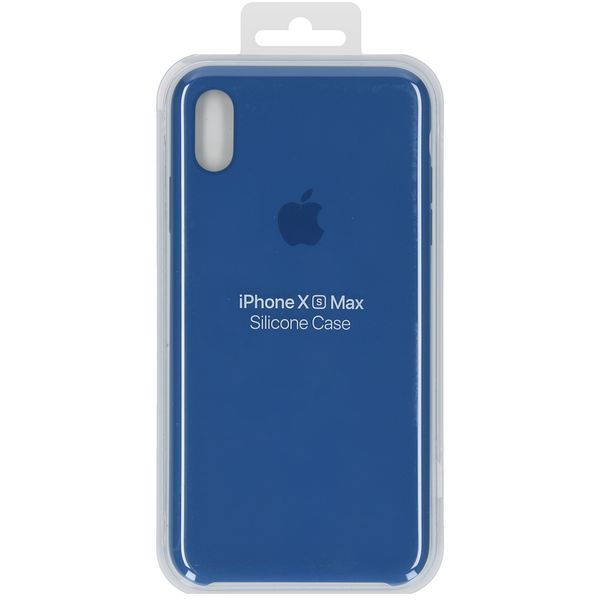 Apple Silikoncase Delft Blue für das iPhone Xs Max