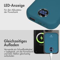 imoshion MagSafe Powerbank - 10.000 mAh - Kabellose Powerbank - Blau