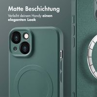 imoshion Color Back Cover mit MagSafe Apple iPhone 14 - Dunkelgrün