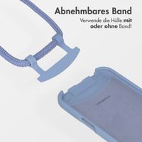 imoshion Color Backcover mit abnehmbarem Handykette und MagSafe Apple iPhone Air - Ash Blue