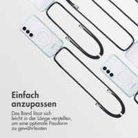 imoshion MagSafe Hülle mit abnehmbarem Band für das Samsung Galaxy S24 / S25 - Transparant