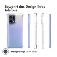 imoshion Shockproof Case Oppo Find X5 (5G) - Transparent