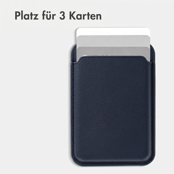 imoshion Magnetischer Kartenhalter - Geeignet für MagSafe - Dunkelblau