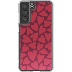 imoshion Design Hülle Samsung Galaxy S21 FE - Hearty Coral Dust