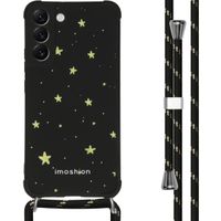 imoshion Design Hülle mit Band für das Samsung Galaxy S22 Plus - Stars Gold