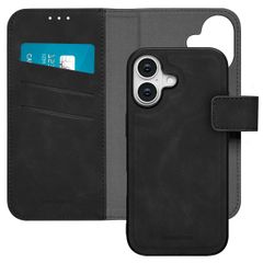 imoshion Entfernbare 2-1 Luxus Klapphülle Apple iPhone 17 - Schwarz