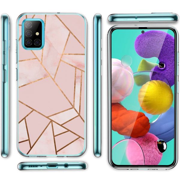 imoshion Design Hülle für das Samsung Galaxy A31 - Pink Graphic